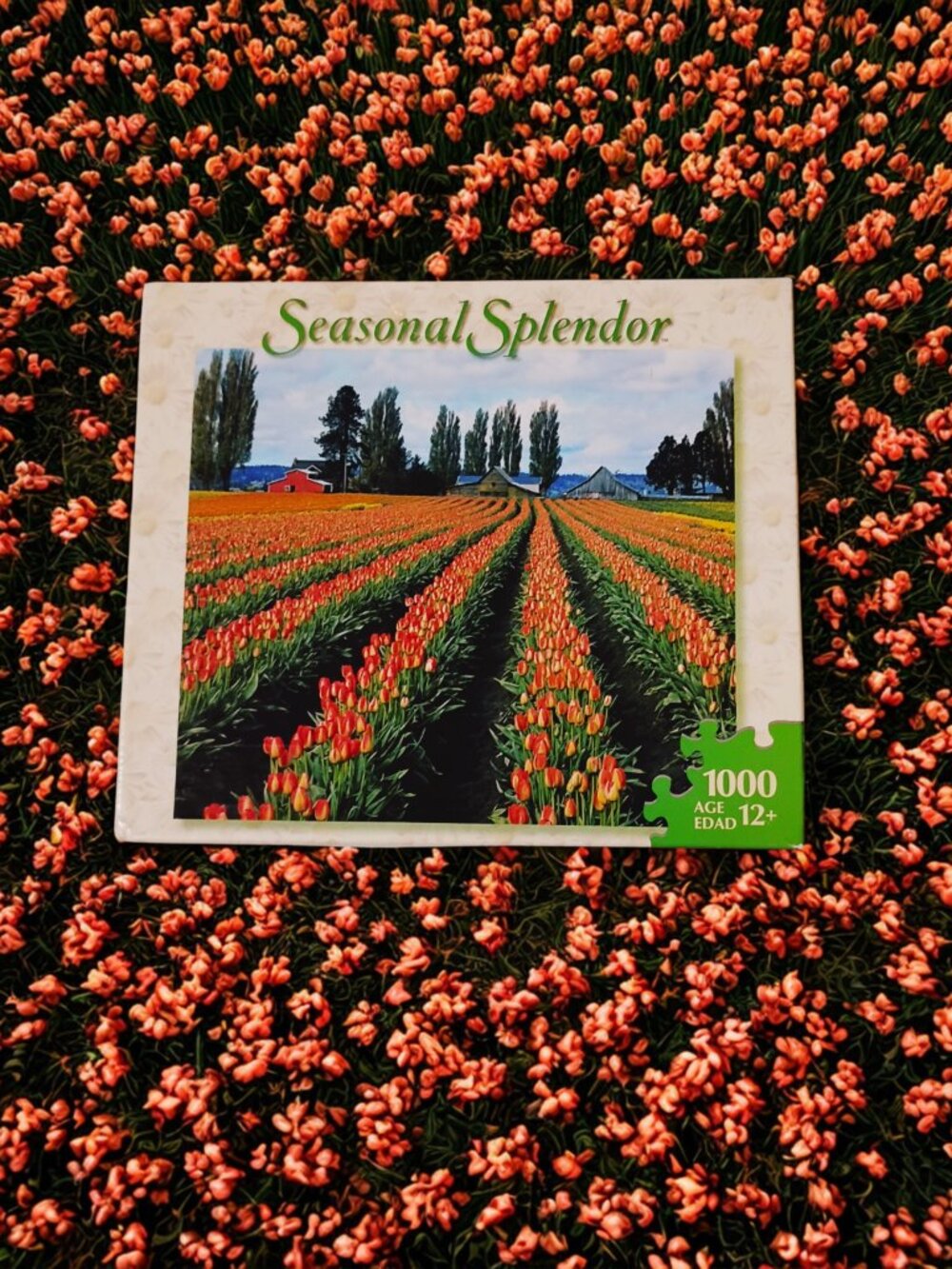 Hasbro 2007 Seasonal Splendor Nature 1000 Pc Puzzle Milton Bradley